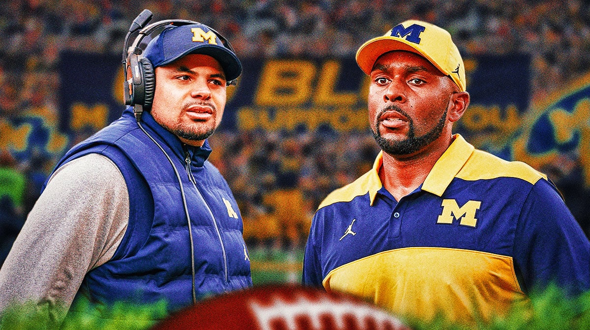 Sherrone Moore makes head coach prediction for key Michigan football ...