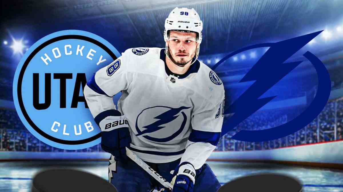 Utah HC star Mikhail Sergachev thanking the Lightning after a trade.