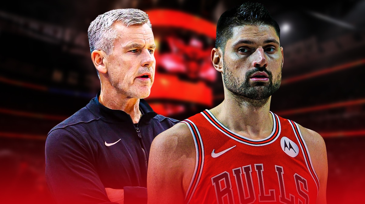 Bulls' Nikola Vucevic, Billy Donovan