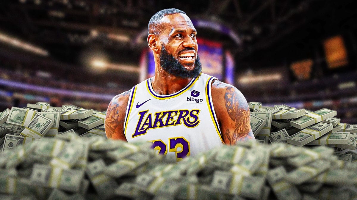 Los Angeles Lakers player LeBron James
