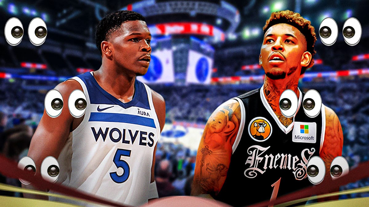 Anthony Edwards, Nick Young, Timberwolves, Minnesota, Mavericks