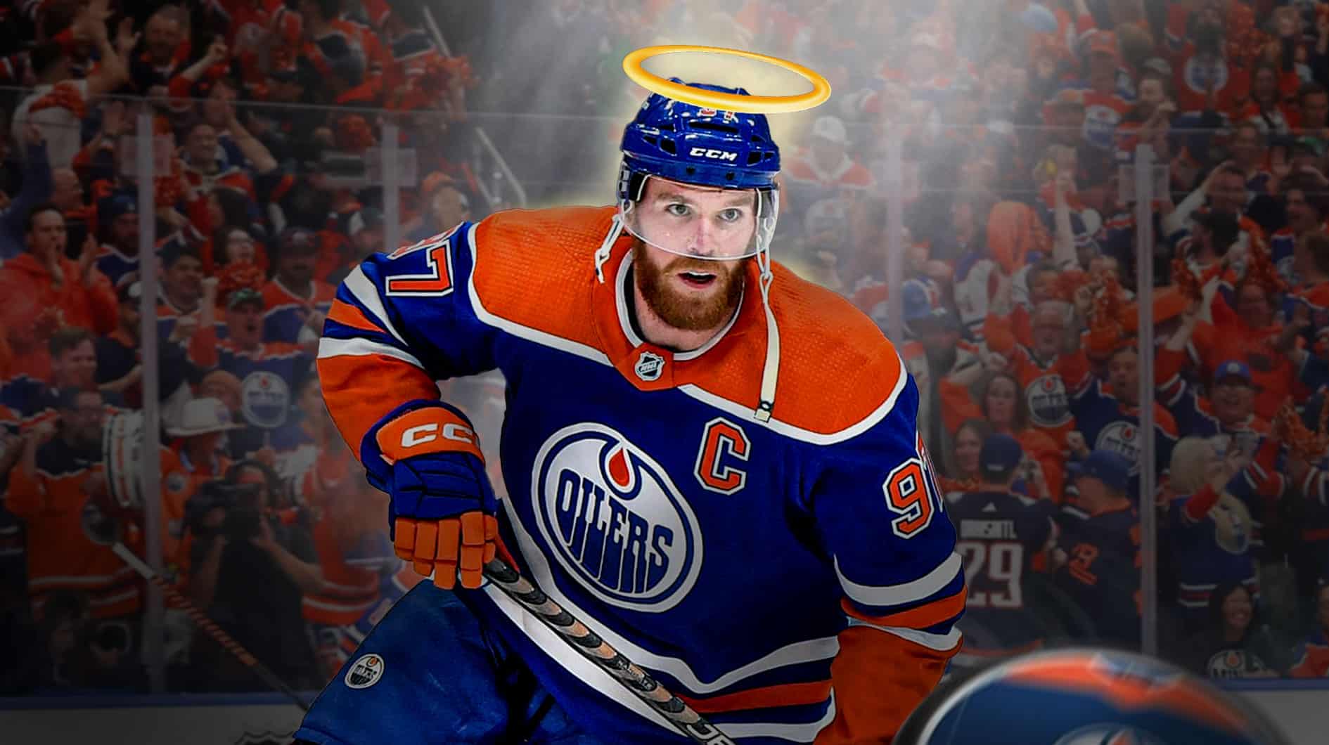 Oilers' Connor McDavid points to 'hockey gods' after brutal Game 1 loss