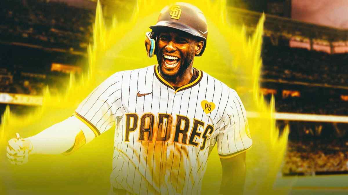 Jurickson Profar (Padres) with supersaiyan glow