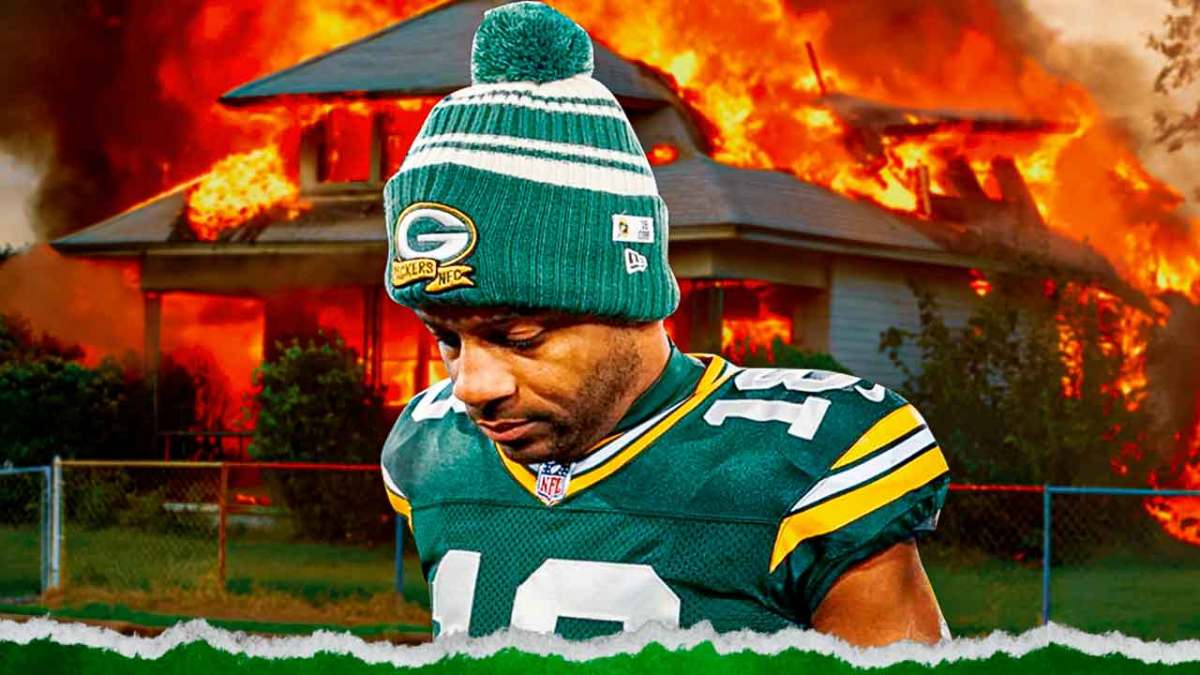 Randall Cobb and his wife Aiyda revealed a message after a fire at their home.