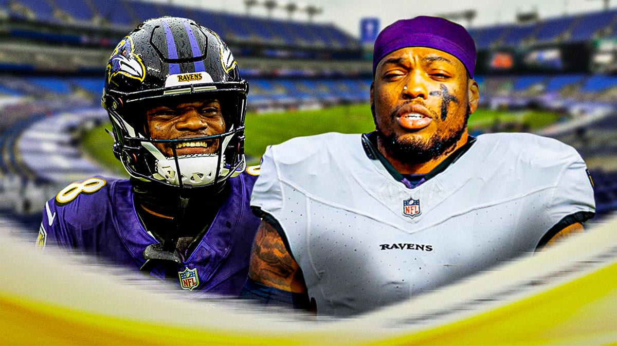Ravens' Lamar Jackson and Derrick Henry