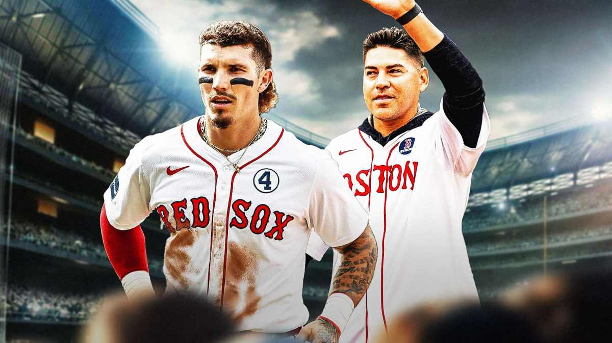Jaren Duran, Jacoby Ellsbury in a Red Sox uniform