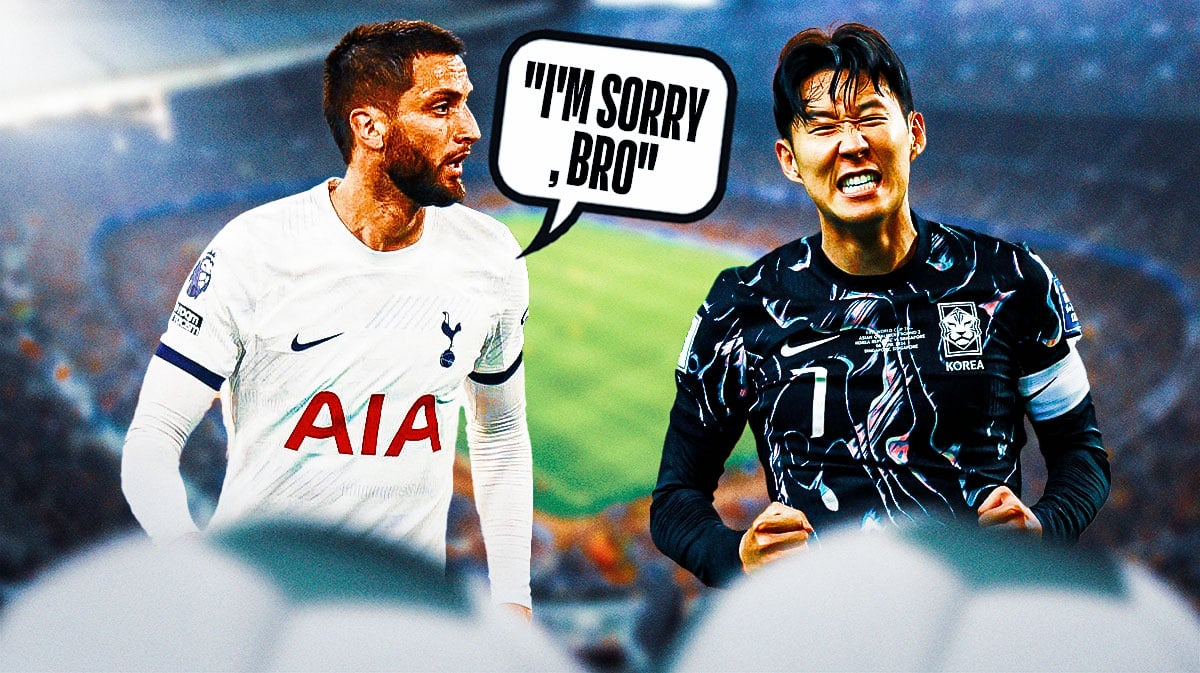 Rodrigo Bentancur tells Son Heung-Min "I'm sorry, bro"