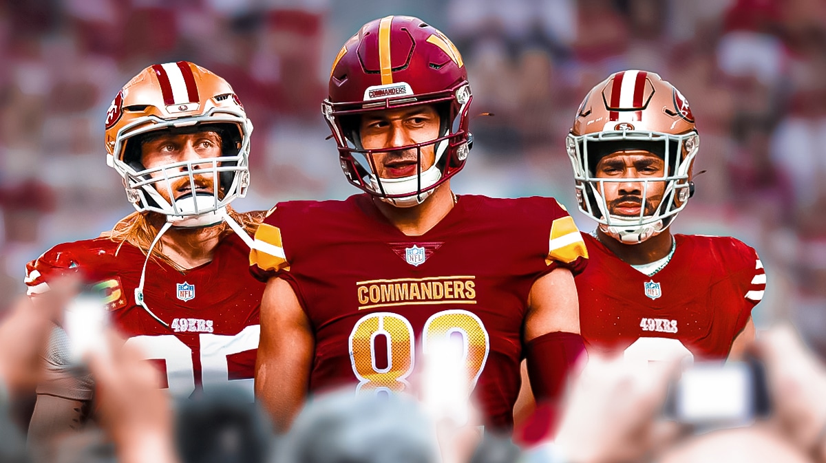NFL Free Agency acquisition Logan Thomas amid 49ers Kyle Shanahan struggle to find George Kittle backup