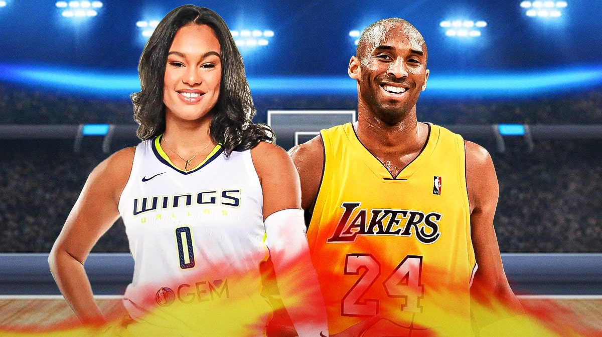 Wings' Satou Sabally and Lakers' Kobe Bryant