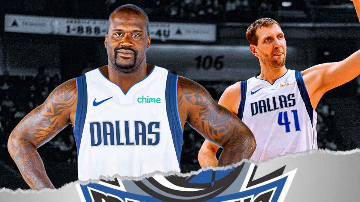 Shaquille O'Neal Dallas Mavericks Dirk Nowitzki Shaq