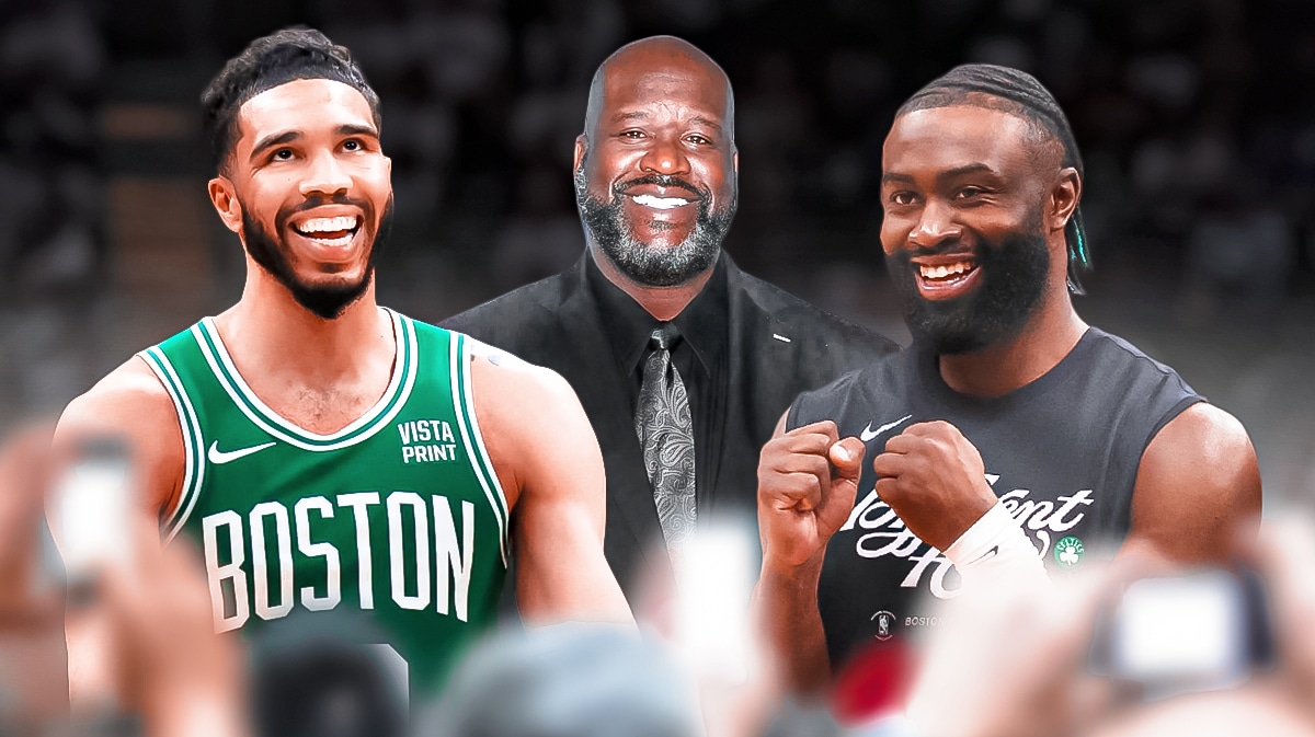 Celtics Jayson Tatum and Jaylen Brown amid Shaquille O'Neal NBA Finals skepticism