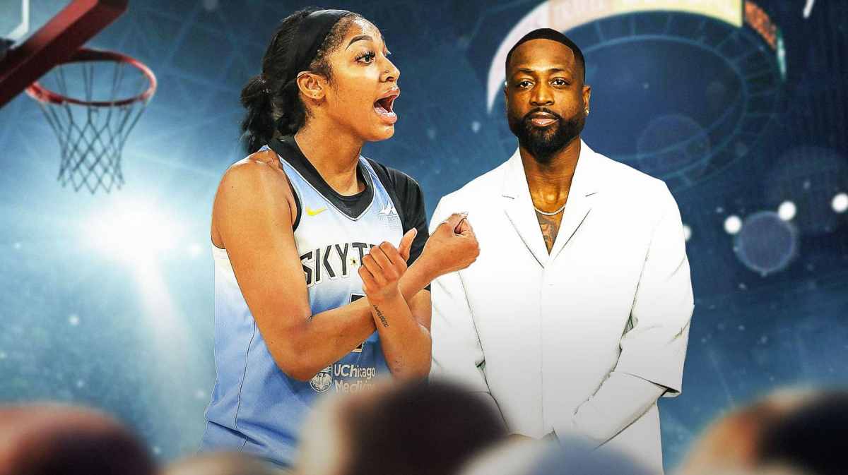 Angel Reese, Chicago Sky, Dwayne Wade