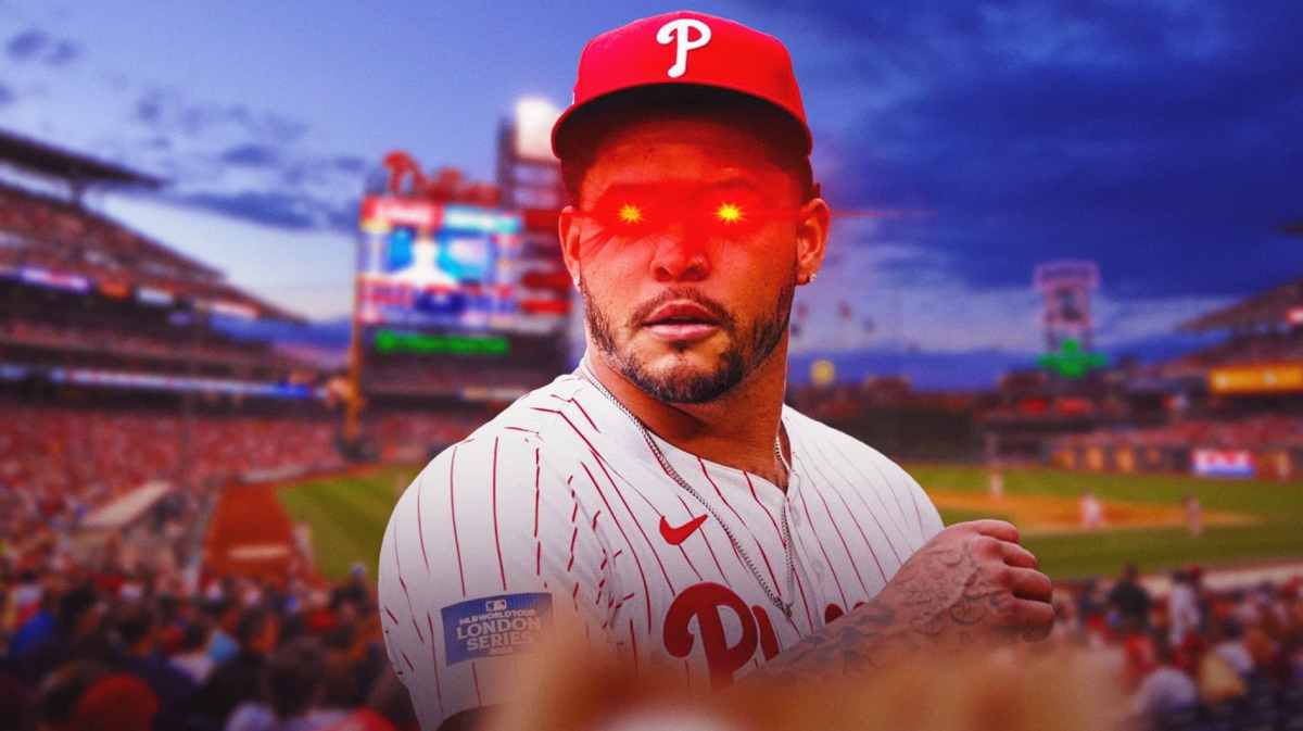 Taijuan Walker (Phillies) with red woke eyes