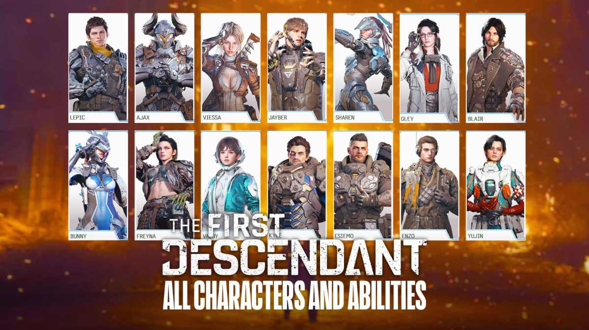 All The First Descendant Characters and Abilities