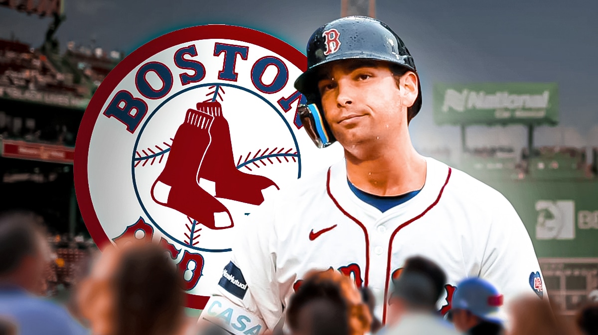 Red Sox first baseman Triston Casas reacts to injury update