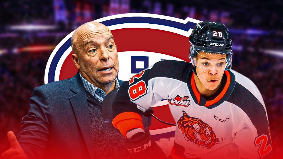 The Canadiens questioning whether to take Cayden Lindstrom at the 2024 NHL Draft.