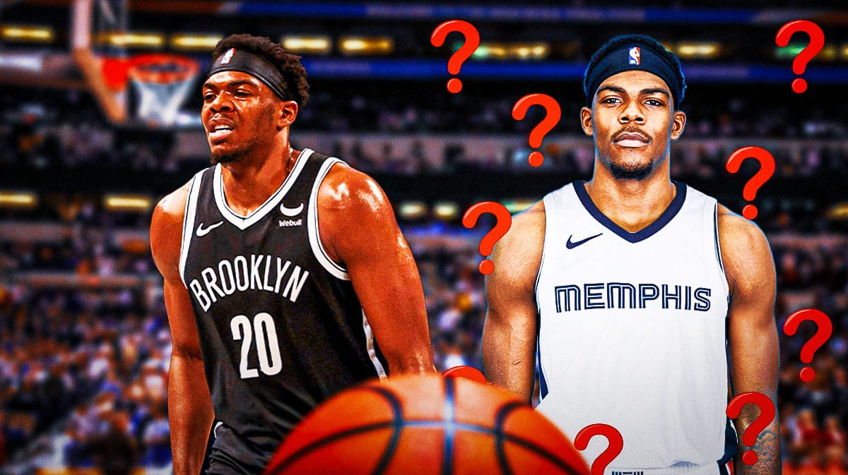 Day'Ron Sharpe in Nets, Grizzlies jerseys