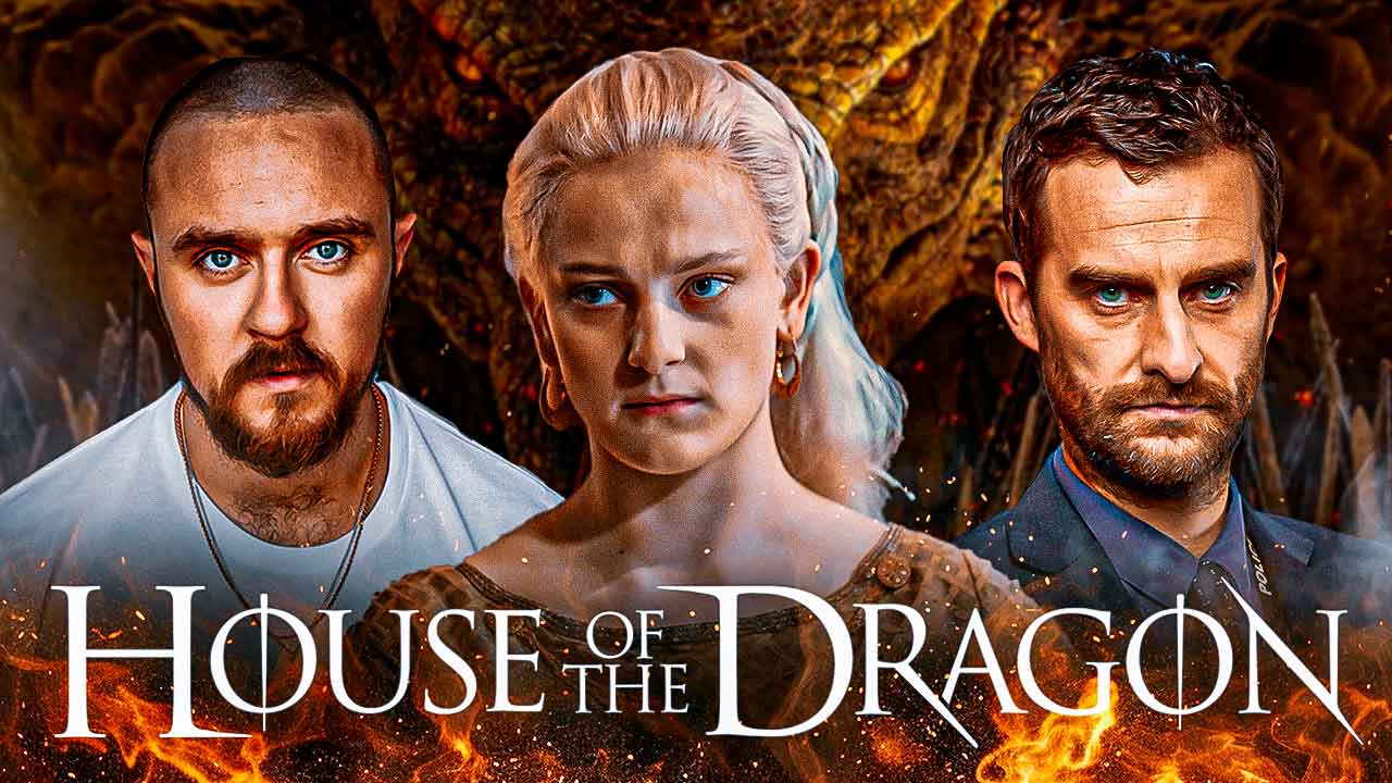 Sam C. Wilson (Blood), Phia Saban (Helaena Targaryen), Mark Stobbart (Cheese), House of the Dragon
