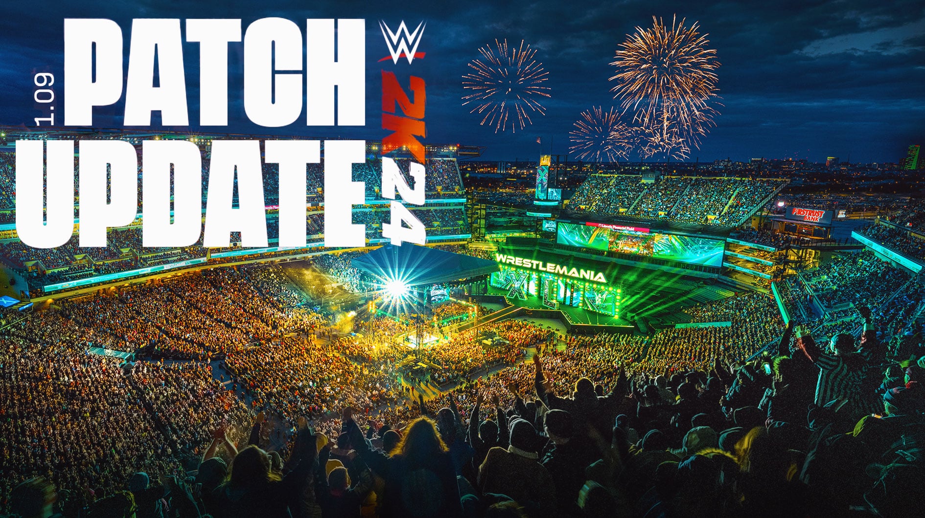 WrestleMania XL Arena появится в патче 1.09 WWE 2K24