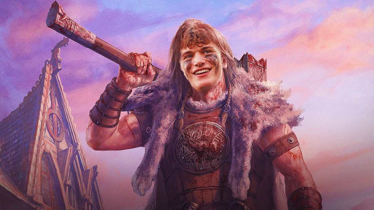 JJ McCarthy (Vikings) as an MTG character