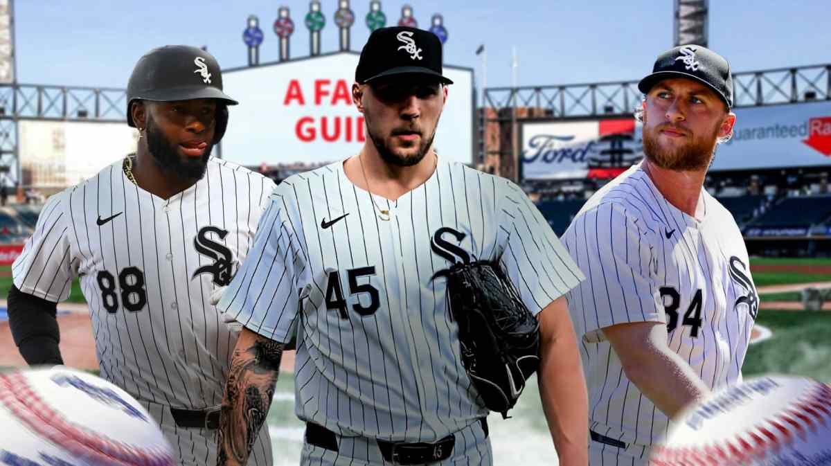 Michael Kopech, Garrett Crochet, and Luis Robert