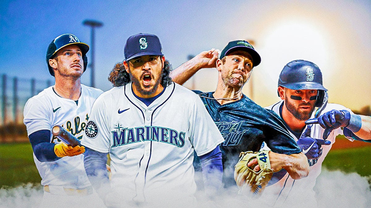 Mariners, Mitch Haniger, Jason Adam, Andres Munoz, and Brent Rooker