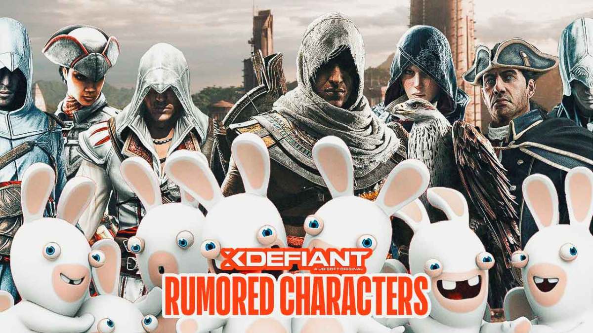 Picture of Assassin's Creed and Rabbids as rumored new characters for XDefiant