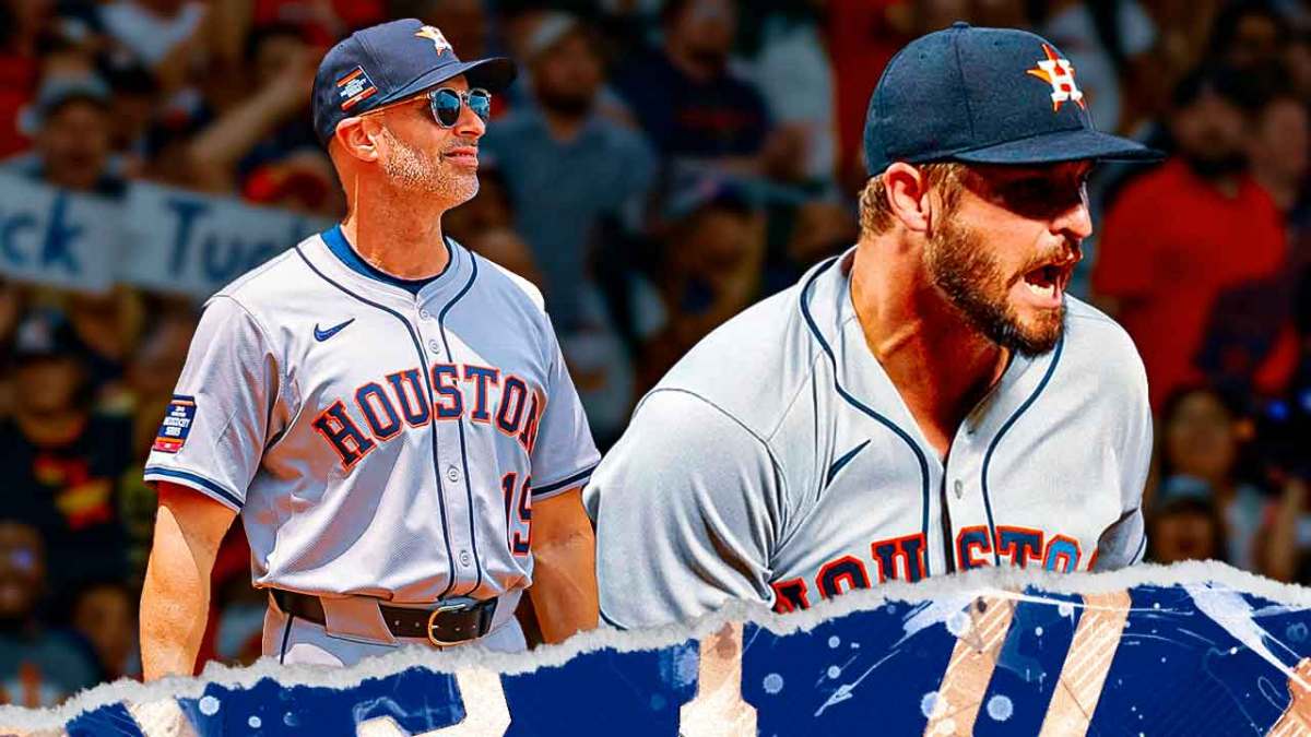 Joe Espada with Kendall Graveman amid Jake Bloss debut and Justin Verlander injury