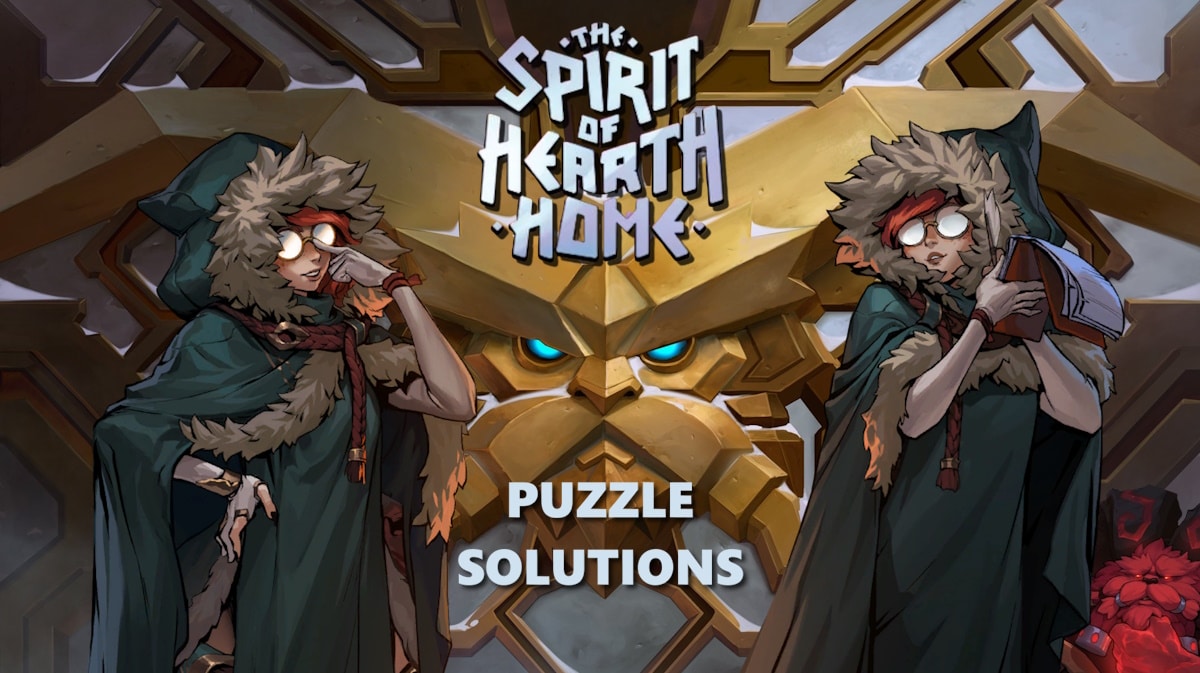 spirits hearth home guide, league legends spirits hearth home, spirits hearth home puzzle, spirits of hearth home, league of legends, an image of the spirit of hearth home event in league of legends with pictures of aurora and orn and the words puzzle solutions