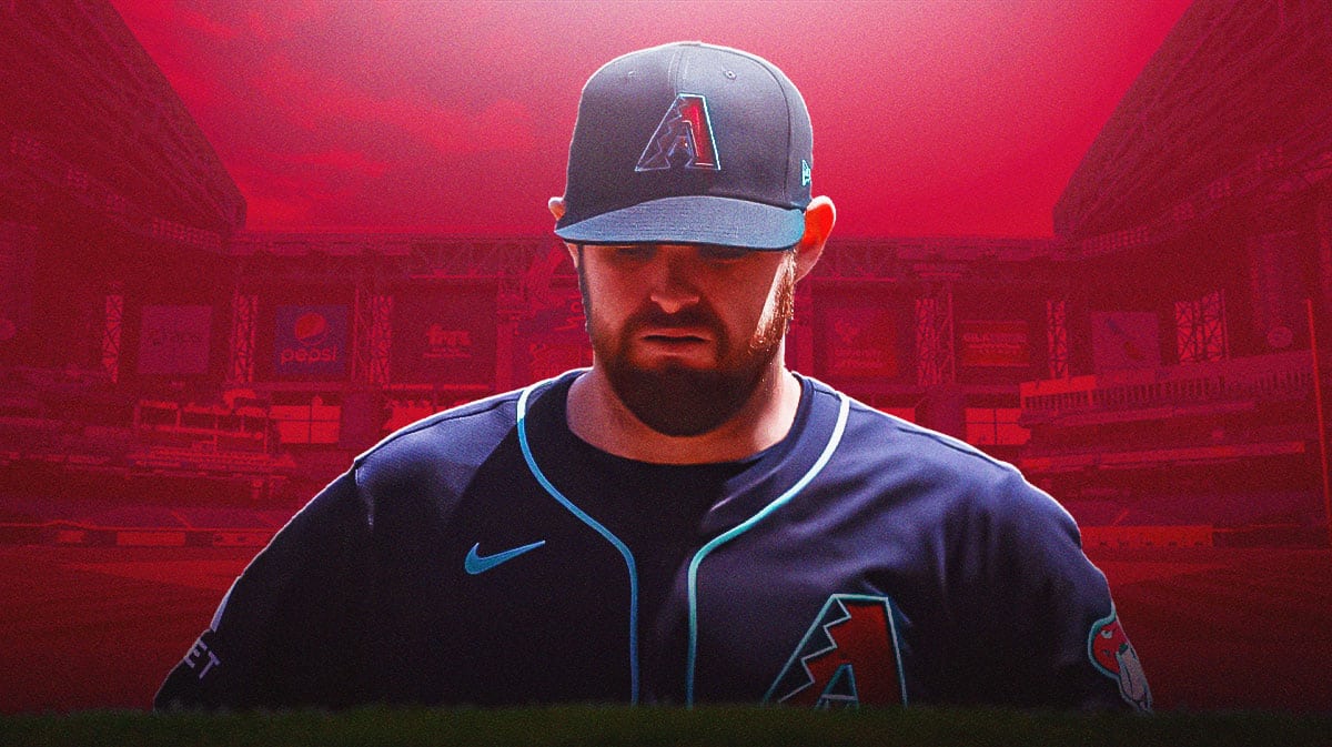 Jordan Montgomery of the Arizona Diamondbacks. Rough starts lately.