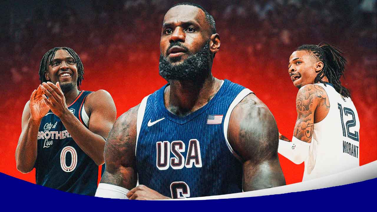 Ja Morant, NBA players react to LeBron James' USA takeover vs. Germany