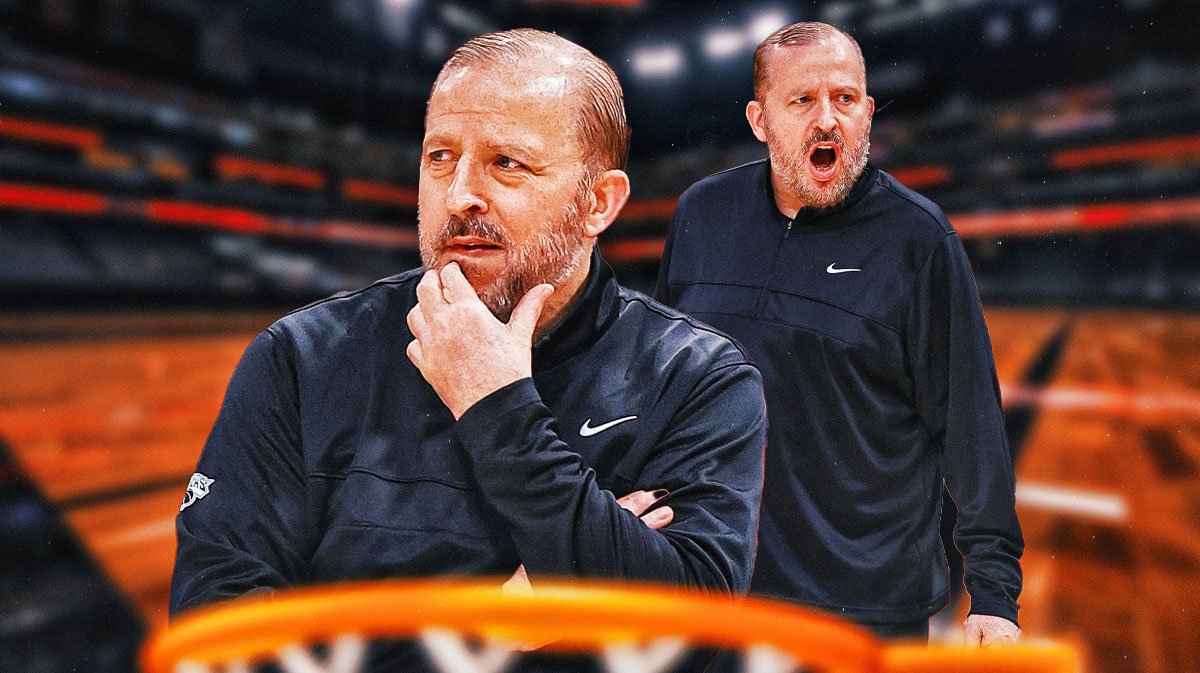 New York Knicks Coach Tom Thibodeau.