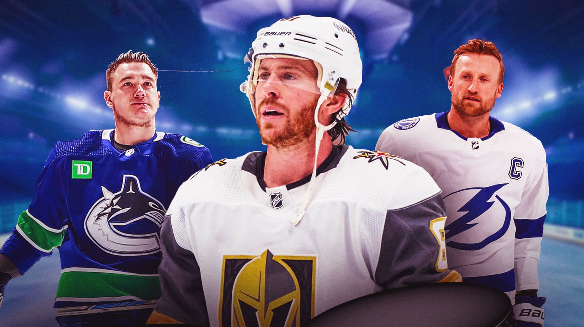 Steven Stamkos, Jonathan Marchessault, Nikita Zadorov