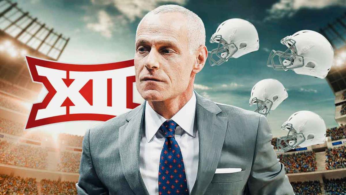 Big 12 commissioner Brett Yormark at Big 12 media days.