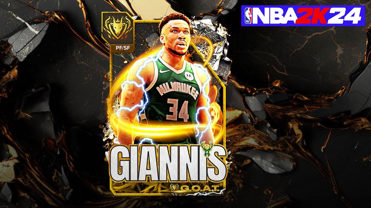 NBA 2K24 Adding GOAT Series Giannis Antetokounmpo Item