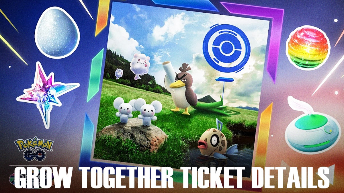 Details About Grow Together Ticket in Pokemon GO