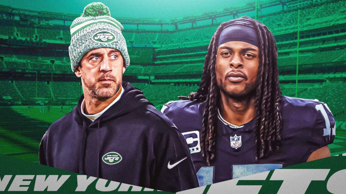 Jets QB Aaron Rodgers, Raiders WR Davante Adams