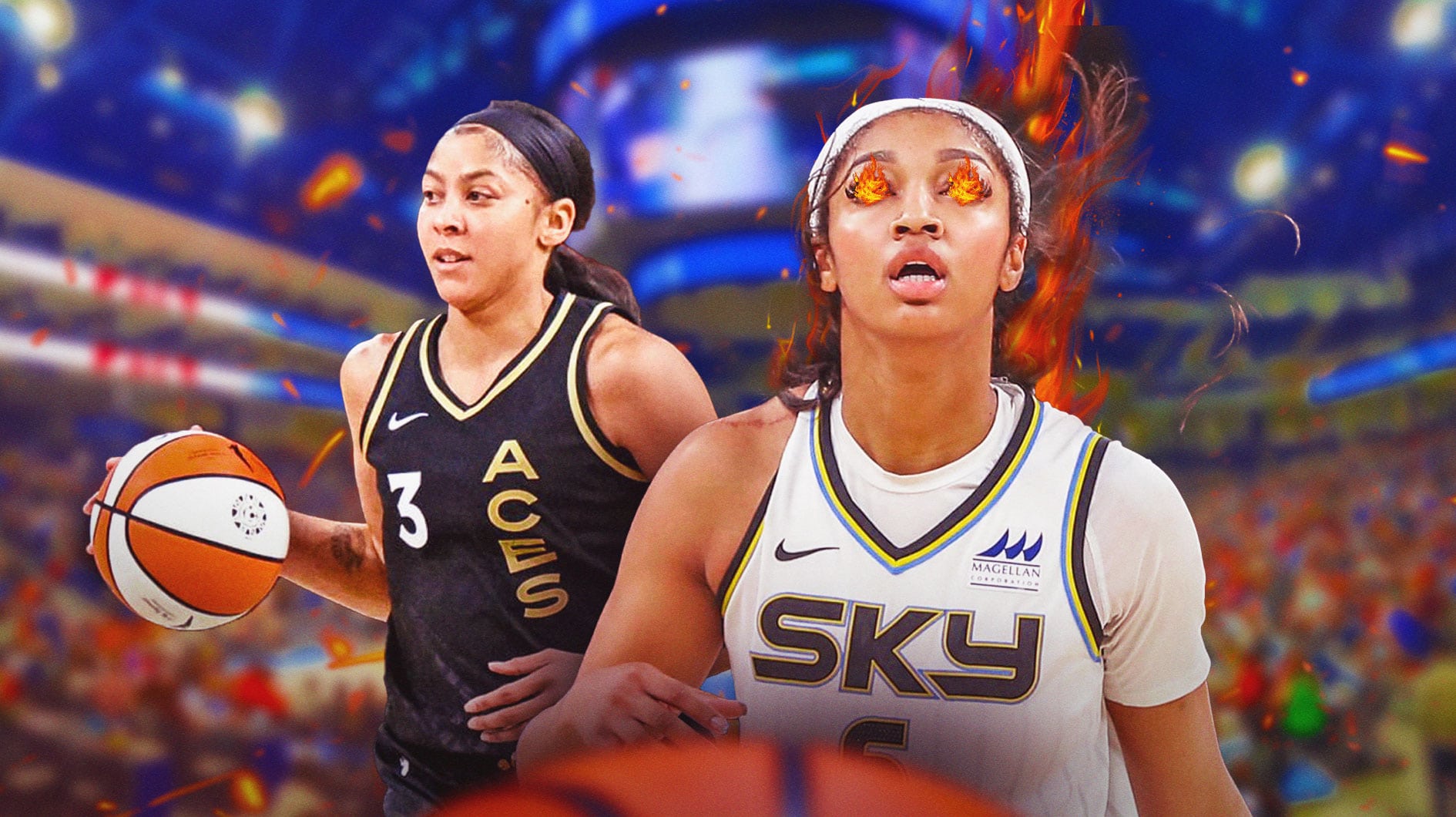 Sky Angel Reese amid battle with Jewell Lloyd Storm and Candace Parker record