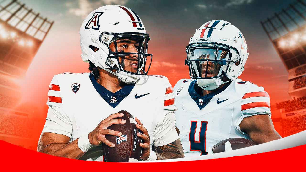 Arizona Football's Noah Fifita and Tetairoa McMillan