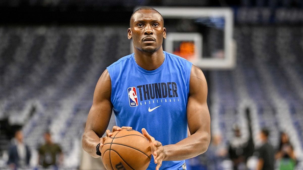 former Grizzlies player Bismack Biyombo on the Thunder