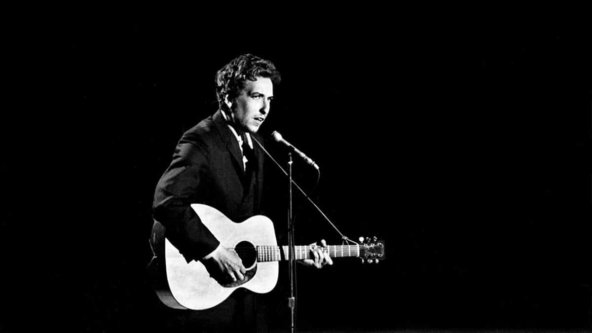Bob Dylan performing on The Johnny Cash Show in 1969.