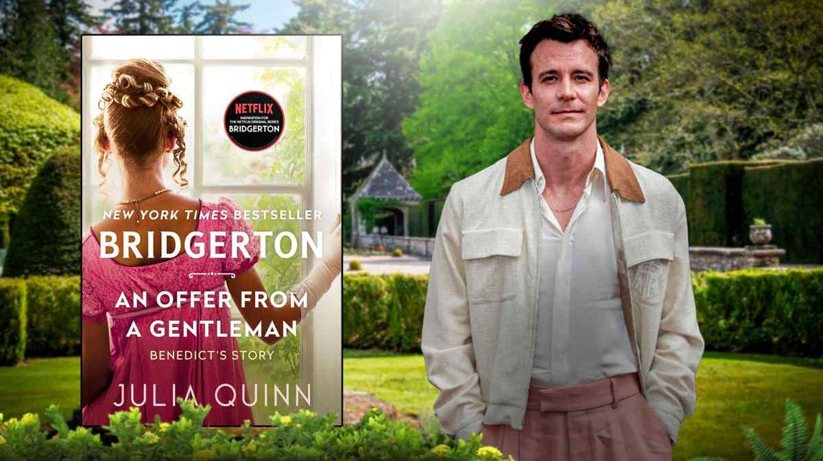 Book cover of Julia Quinn's An Offer From A Gentleman, Luke Thompson
