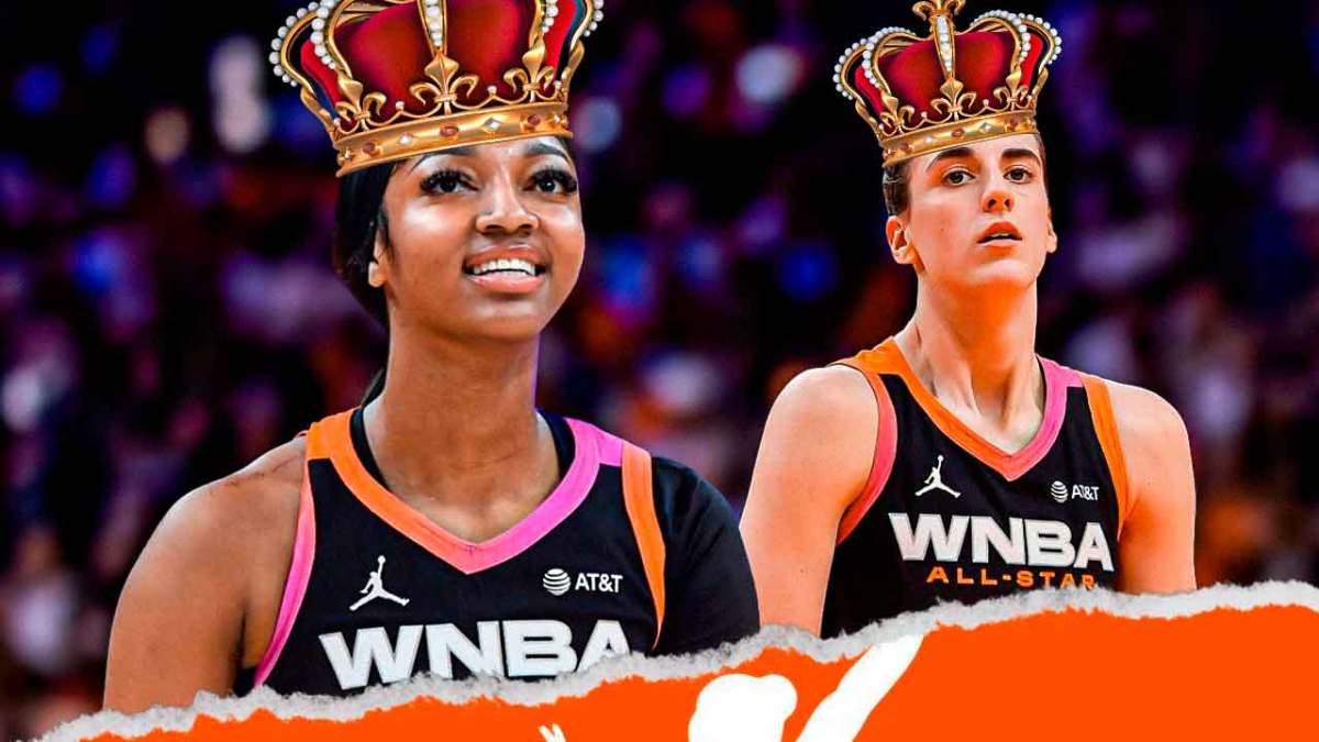 Sky Angel Reese and Fever Caitlin Clark after WNBA All-Star