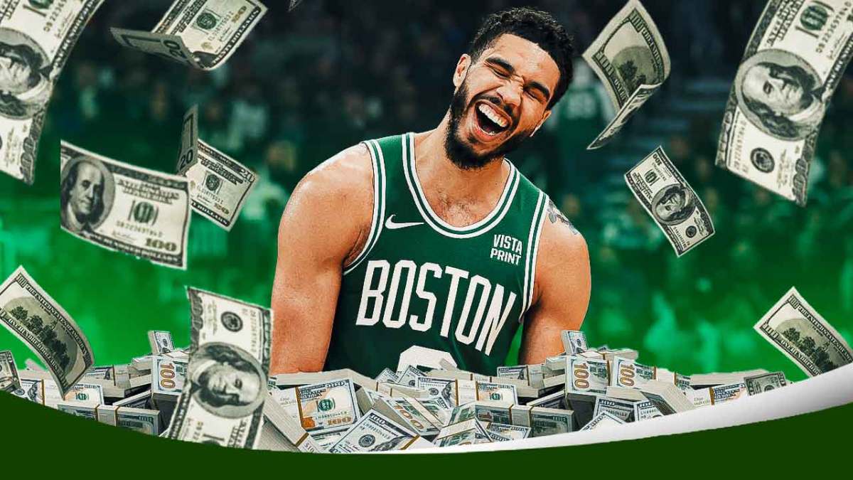Celtics' Jayson Tatum stands in front of money contract, NBA Finals reporters speak on history courtside