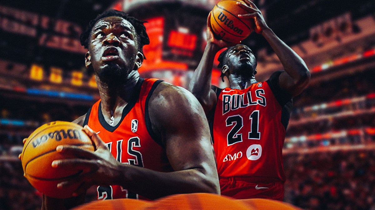 Adama Sanogo of the Chicago Bulls