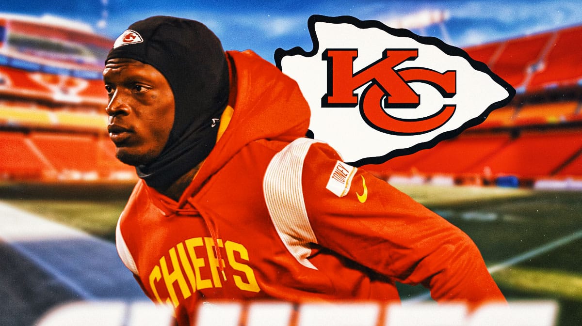 Kansas City Chiefs player Kadarius Toney
