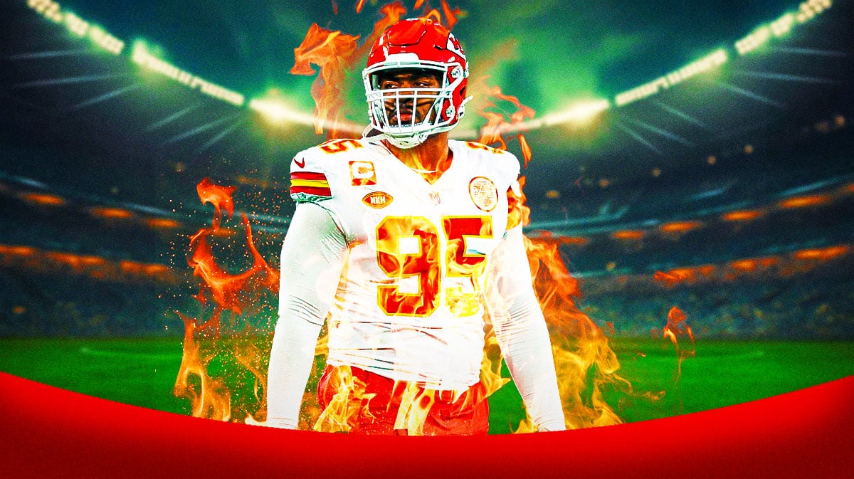 Chiefs star Chris Jones on fire
