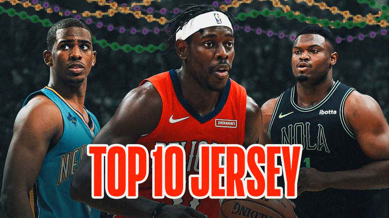 Classic looks lead Pelicans all time top 10 jersey rankings