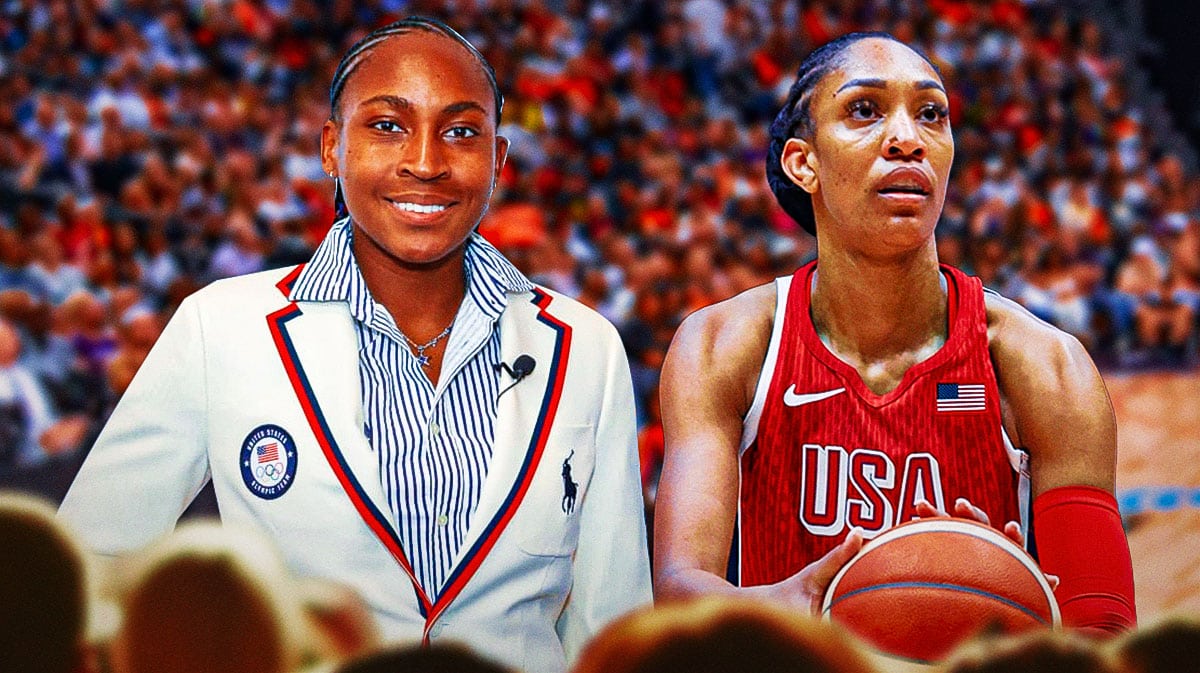 Coco Gauff and A'ja Wilson.
