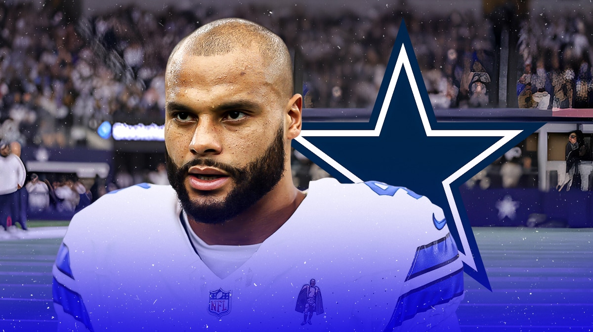 Cowboys' Dak Prescott addresses training camp reporters before contract year